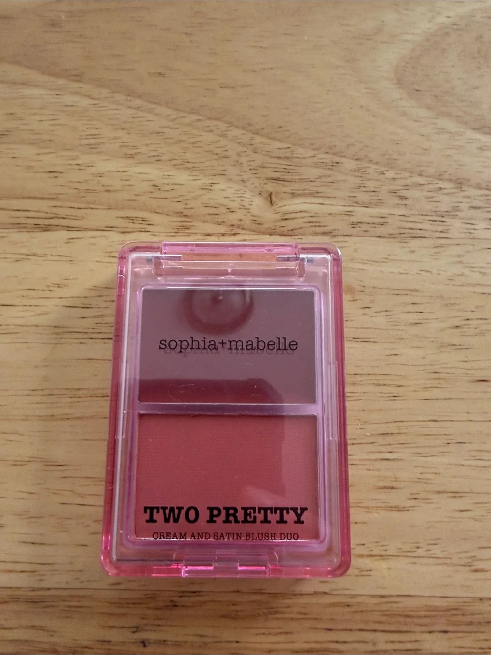 sophia+mabelle Two Pretty Cream & Satin Blush Duo - Pink Peach
